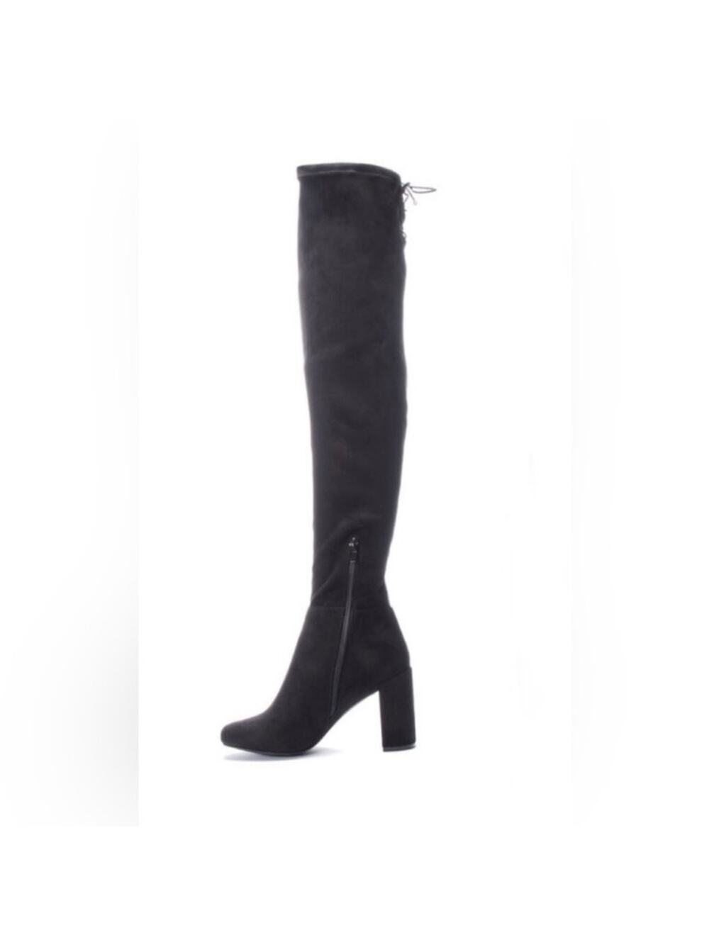 Chinese Laundry King Black Over the Knee Boots size 8.5